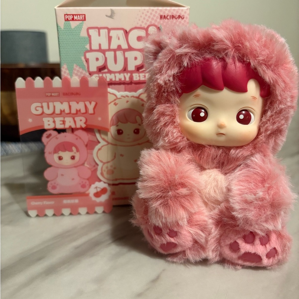 POPMART Official Hacipupu Gummy Bear  - Cherry
